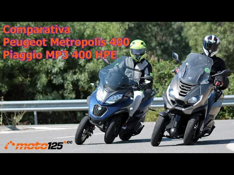 Download MP3 Prueba Comparativa: Peugeot Metropolis vs. Piaggio MP3 HD