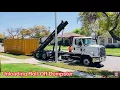 UNLOADING LOADING Roll-Off Dumpster COMPLETE PROCESS West Coast Arborists WCA