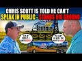 Chris Scott Is Told He Can t Speak In Public - Stands His Ground
