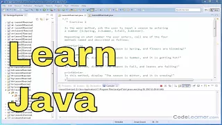 Learn Java - Exercise 01x