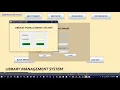 LIBRARY MANAGEMENT SYSTEM IN JAVA