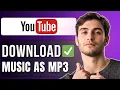 Download Lagu Hoe download je muziek van YouTube als MP3-bestand | Beste methode 2025