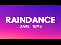 Lagu Dave - Raindance (Lyrics) ft. Tems