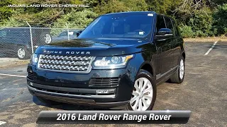 Certified 2016 Land Rover Range Rover Diesel HSE Cherry Hill NJ R11987A
