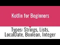 KT006 - Kotlin types
