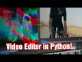 Create your own Editor in Python