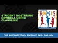 Student Rostering Newsela using Classlink