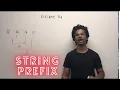 Remade Leetcode 14 - Common Prefix String