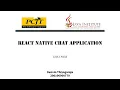 React Native Chat Application Chat Process Java Institute