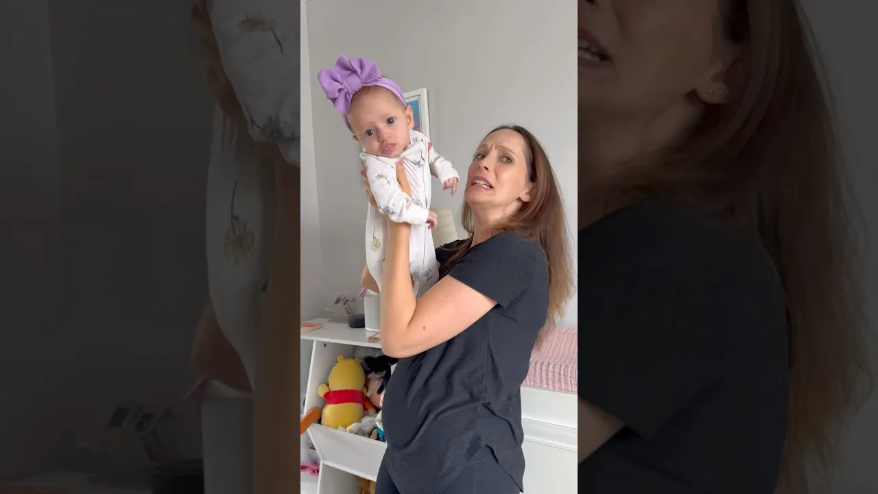 Why is the baby upset?