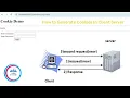 Generate Cookies in Client Server Demo Example