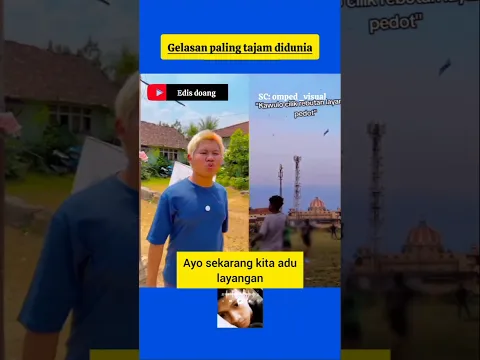 Gelasan paling tajam didunia #ompedvisual