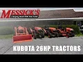 Comparing Kubota s 26hp Compact Tractors