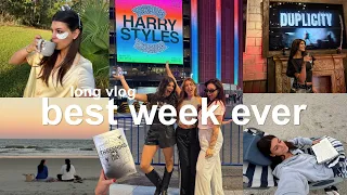 a busy week in my life β beach nights, office tour, my besties wedding, & NYC trip!