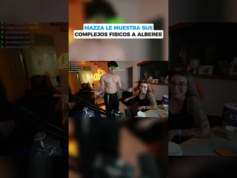 LE MUESTRA SUS COMPLEJOS FISICOS A ALBEREE