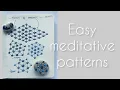The most meditative tangle patterns