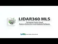 25 Annotations - LiDAR360 MLS