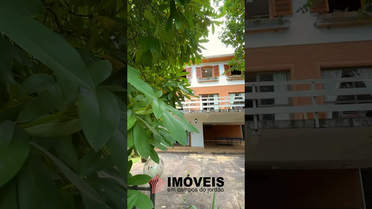 Video do Imóvel: Casa com 4 dormitórios à venda por R$ 2.500.000 - Lot Véu da Noiva - Campos do Jordão/SP