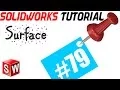 SolidWorks 2014 Surface Tutorial 79 offset surface and fill surface