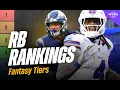 Fantasy Football Draft Rankings Tiers Experts RB Risers Fallers Favorite SLEEPERS 2026