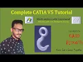 Catia V5 I Multi section solid ICrane Hook spine guide curve coupling modesIExplained in Detail
