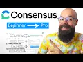 Consensus AI Step-By-Step The Fastest Way To Do Evidence-Based Research