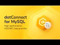 dotConnect for MySQL The Enterprise-Grade Connector You Can Trust