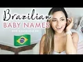 PRONOUNCING BRAZILIAN BABY NAMES English and Portuguese Baby Names Pronunciation Ysis Lorenna