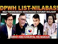 Nagkabistuhan Na!Listahan Ng DPWH Nalantad?Romualdez\u0026Mga Galamay Walang Lusot!Grabe
