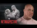 Kurt Angle reacts to his greatest moments Rock Shane Cena and more WWE Retrospective