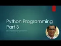 Python Programming Relational Operators Part 3