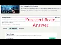 Java Foundation Certificate