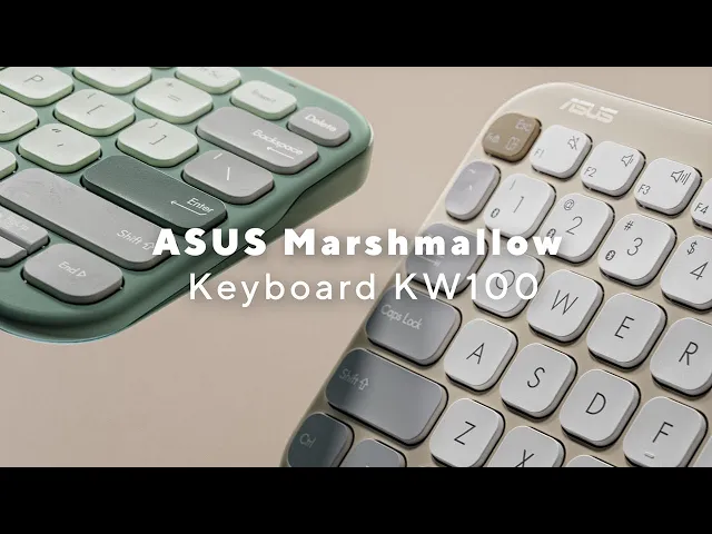 ASUS Marshmallow Keyboard KW100