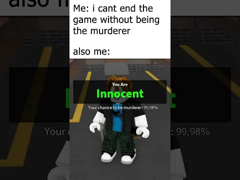 Can't end on a loss ππ₯ #roblox #mm2 #funny #memes #fyp #murdermystery2 #videogamememes #viralvideo