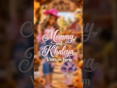 🚨 MUST WATCH: Mommy & K’haleya Go to the Farm 🤠🐮💕 #farm #MomLife #vlog #Family #Funny