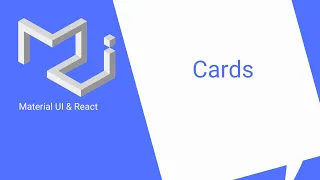 React Material UI Cards Cards layout with Grid