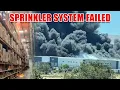 Massive Warehouse Fire Medline Industries Tracy CA