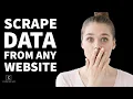 How to Web Scrape Tutorial Selenium Java