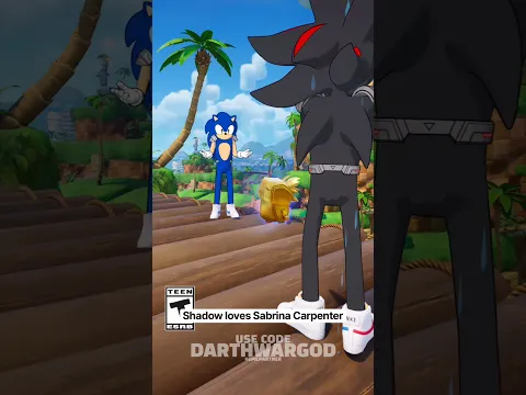 Shadow Loves SABRINA CARPENTER #sonic #sonicthehedgehog #sabrinacarpenter