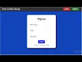 Registration Form using MERN Stack Sign Up Form with MongoDB Express JS React JS and Node JS