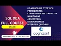 MIRRORING SQL SERVER DATABASE SQL SERVER DATABASE FULL COURSE