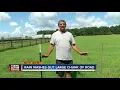 30-foot-wide hole swallows road isolates residents in their homes in Hernando County
