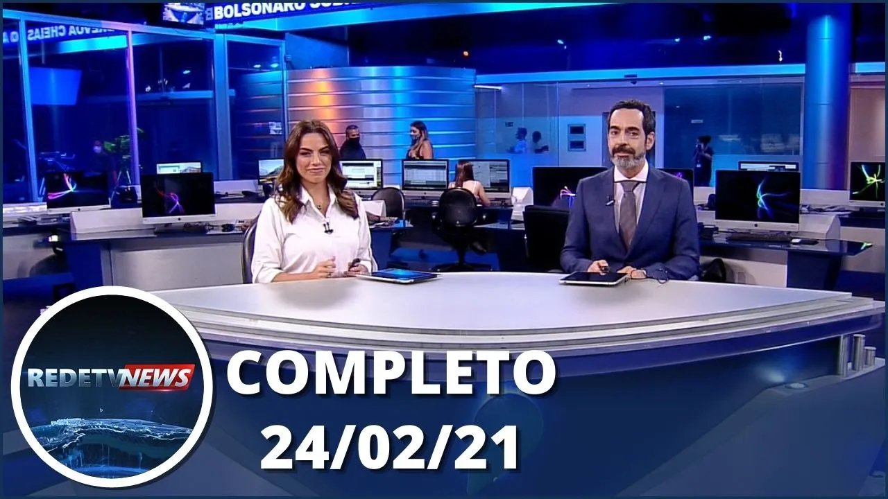 RedeTV News (24/02/21) | Completo