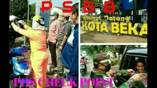 covid 19 psbb di tapal batas kota bekasi kab bogor