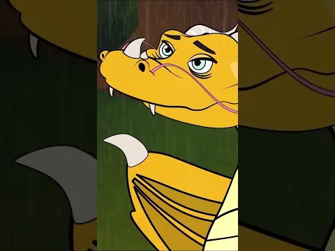 Kayıp Ejderhanın Macerası! 🐉 Çizgi Film Masal #shorts