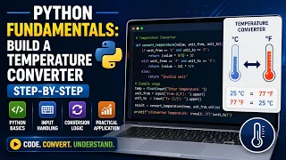 Python Fundamentals Build a Temperature Converter Step-by-Step