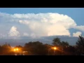 Thunderhead clouds in Chicago Illinois
