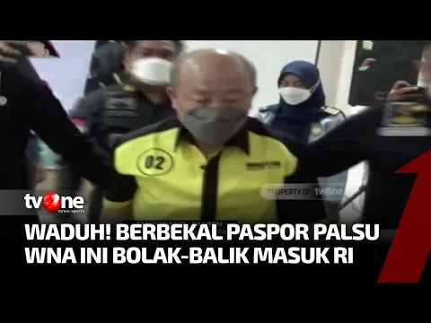 WNA Ilegal dengan Paspor Palsu Ditangkap usai Lima Kali Keluar Masuk Indonesia
