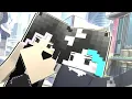 Lagu New rules x Asmara cover song ||minecraft animation |with my sister @_HaikoCyan_