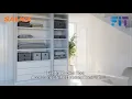 Exedra Pocket Door from Salice of Italy - Accessories Mechanism Removal